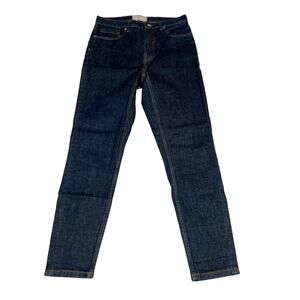 Everlane Jeans High-Rise Dark Wash Blue‎ Denim Pants Zip Fly Women's 27 Regular